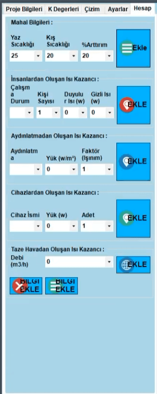 Isı Kaybı örnek Excel raporu